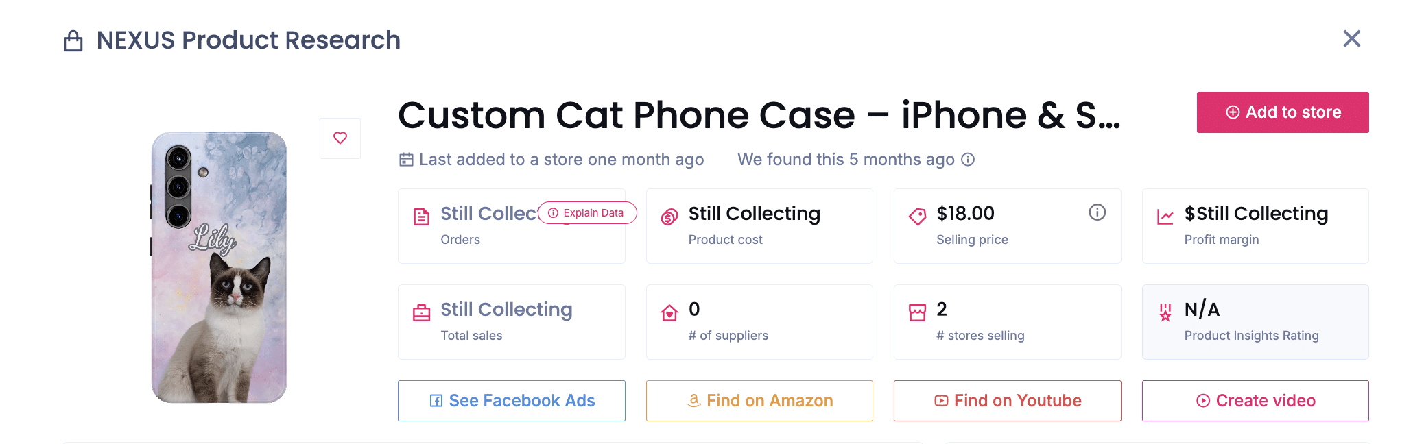 Custom photo print case